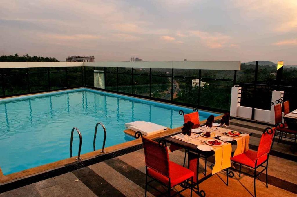 Copper Folia Hotel Kozhikode Buitenkant foto